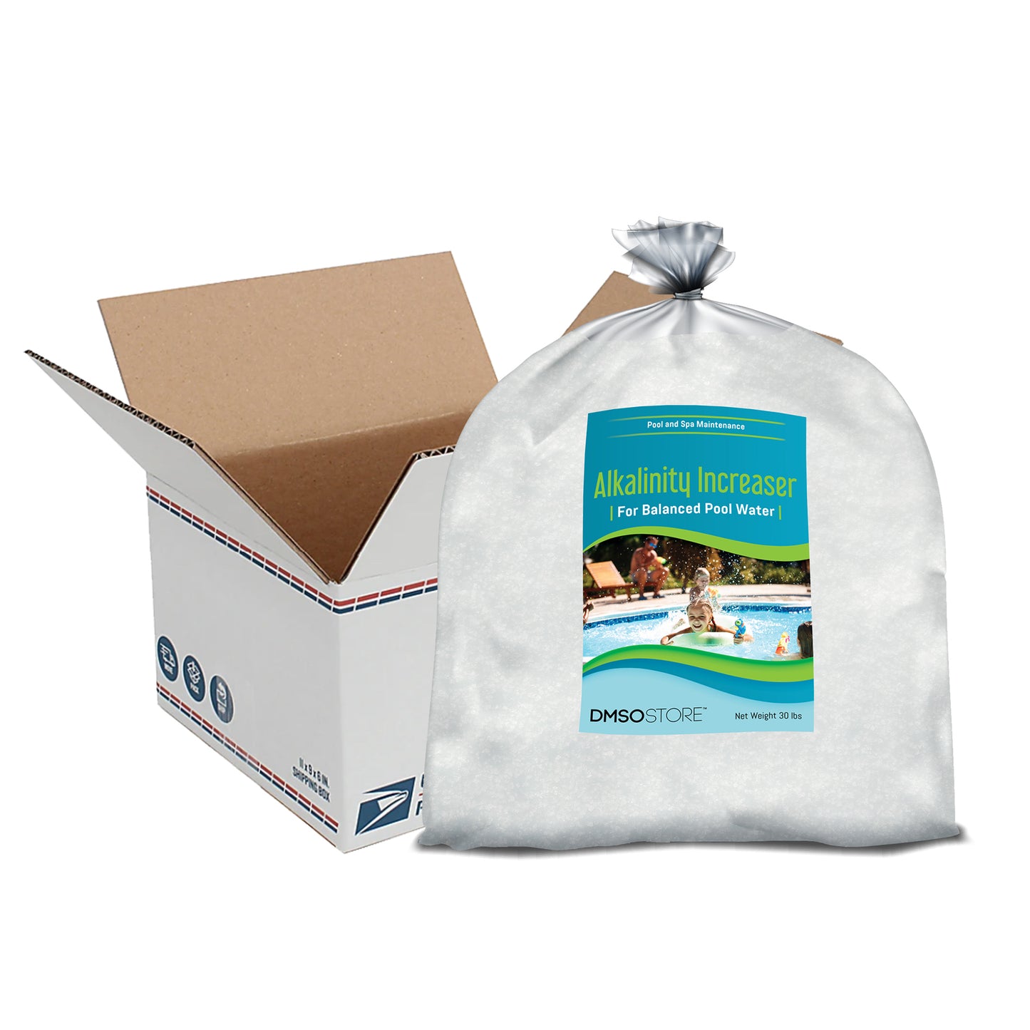 Soda Ash 30 lb | Fabric Dyeing, Laundry, pH Adjust Sodium Carbonate