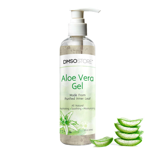 100% Pure Aloe Vera Organic Soothing Skin Moisturizer Alcohol free 16 oz.