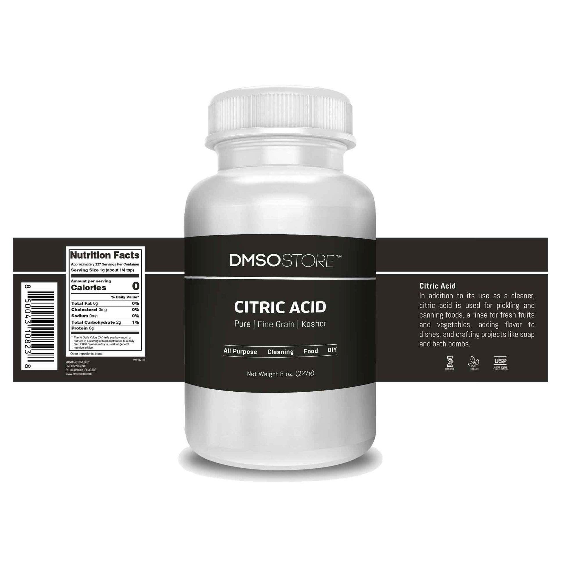 High-Quality Citric Acid, Food Grade - Ideal for Culinary Applications