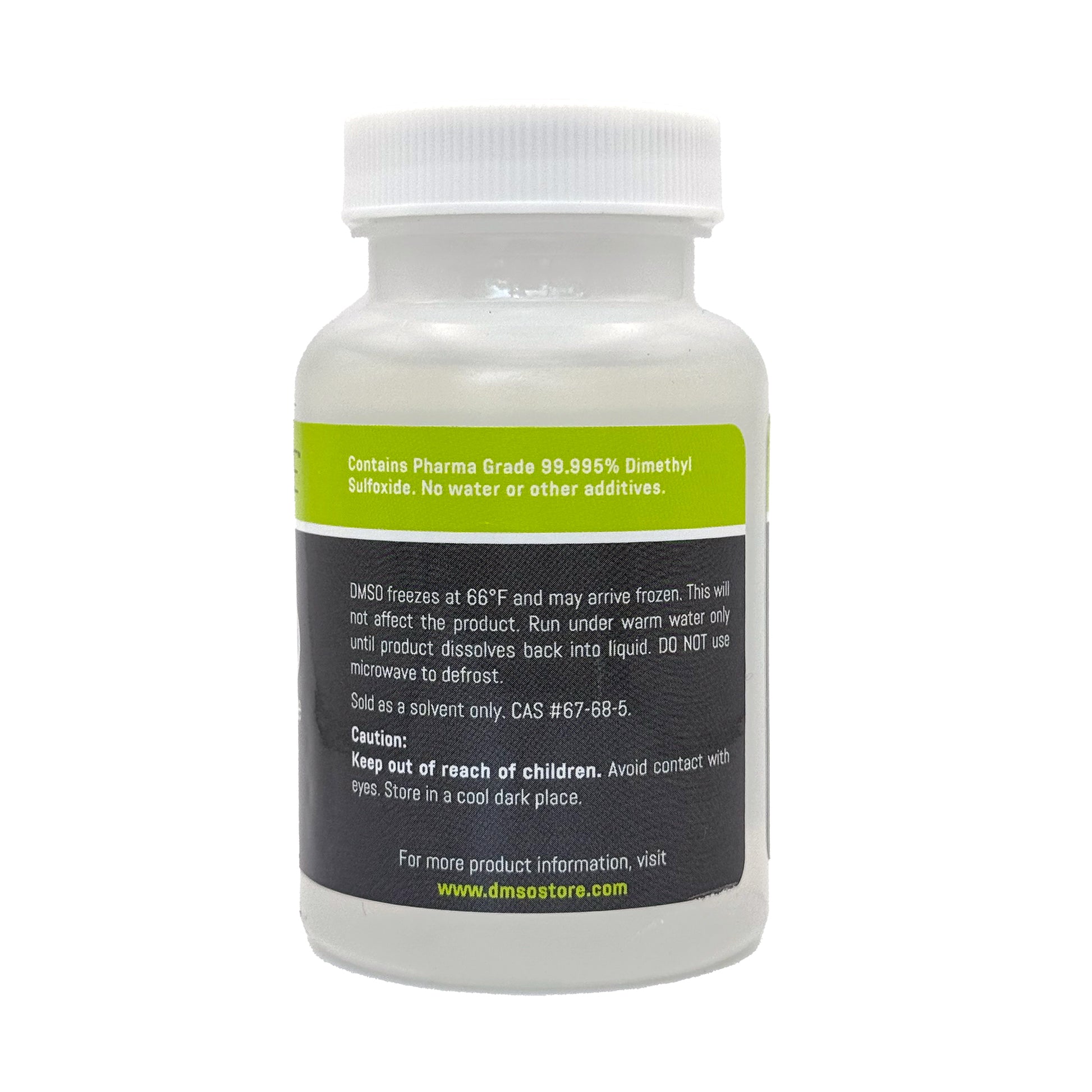 High-quality, 4oz undiluted DMSO liquid is perfect for pain relief and skin health. It is low odor and BPA-free. DMSO Store is your trusted store. Shop now!