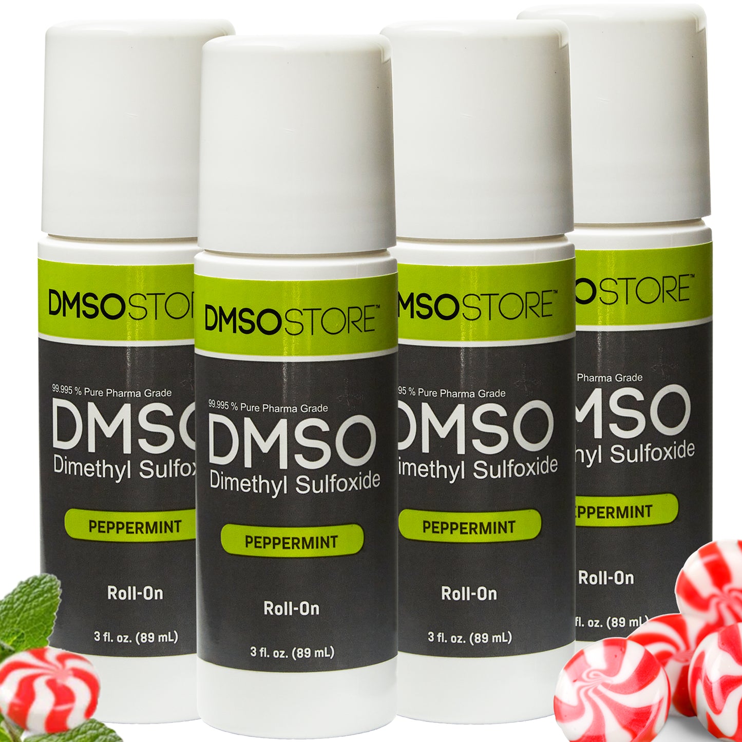 Experience the refreshing relief of our 3 oz. DMSO Roll-on with Peppermint Scent. Perfect for soothing aches with 99.995% pure Pharma Grade DMSO, this roll-on combines fast relief with a pleasant aroma. Comes in an easy-to-use, BPA-free container, manufactured under strict GMP standards. Try now with free USPS shipping