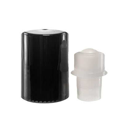 Refillable 10ML Glass Roll on bottle| Plastic Roller Ball and Droppers 12 ct. - dmsostore