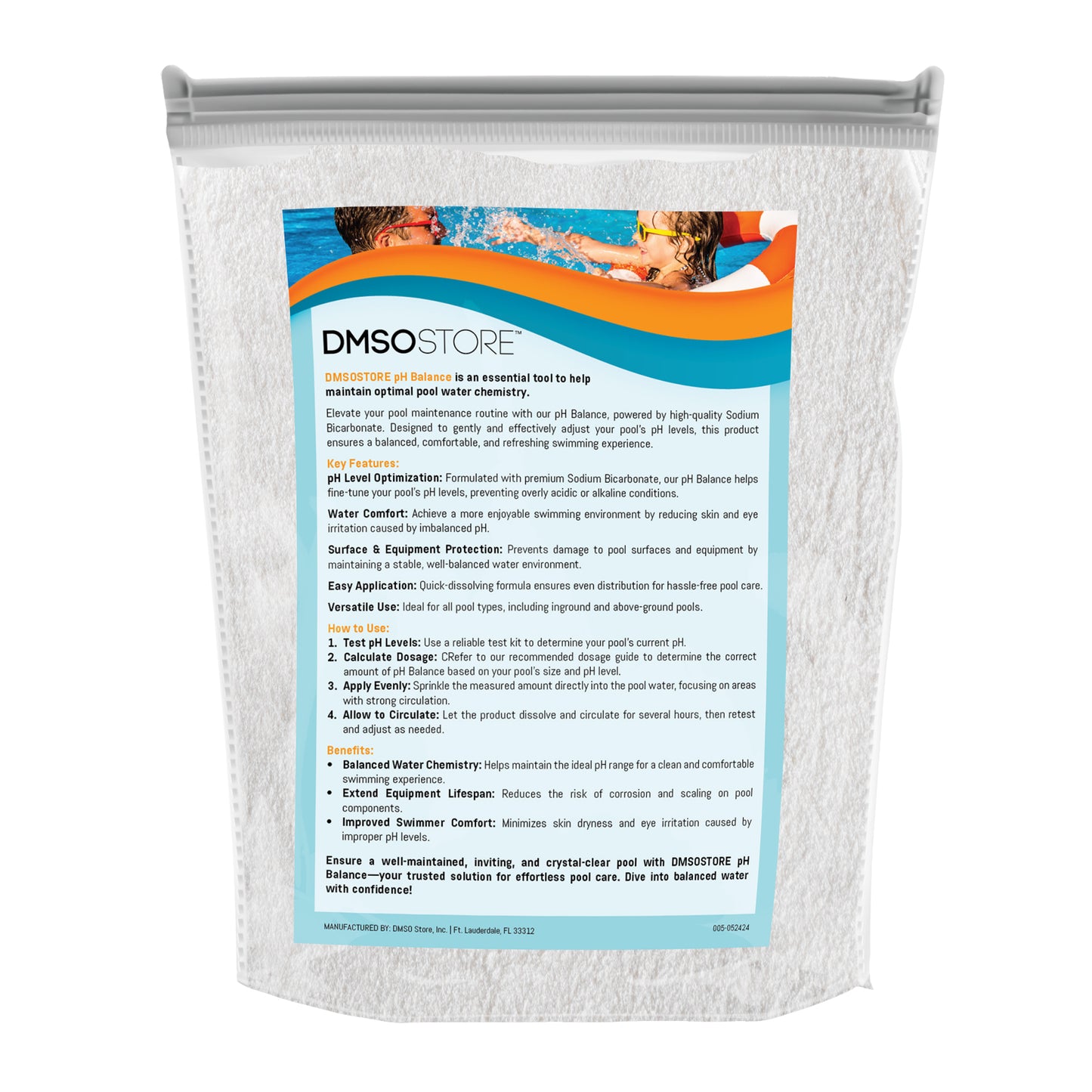 pH Balance 5 lb – Pool pH Increaser & Alkalinity Booster for Clear, Balanced Water