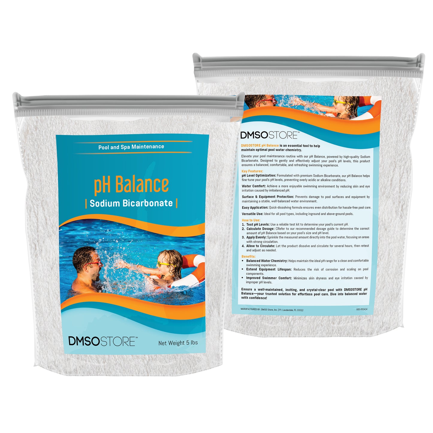 pH Balance 5 lb – Pool pH Increaser & Alkalinity Booster for Clear, Balanced Water