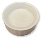 Plastic 38-400 White Child Resistant Cap w/ HIS Pulp Liner