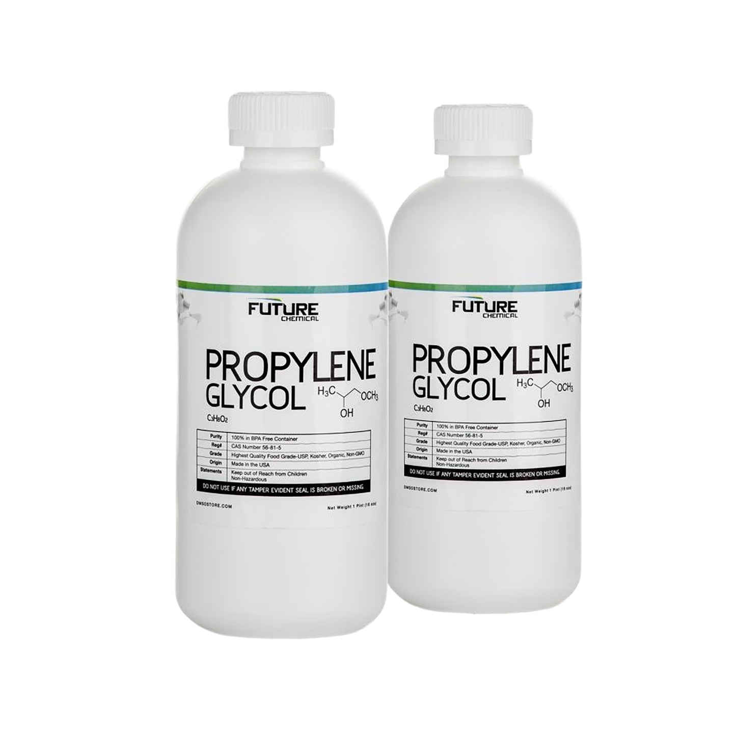 Propylene Glycol is USP grade and 99.998% pure. It meets rigorous certifications like USP, FCC, IPEC, and Kosher. Ideal for food, pharma, and other applications, it's manufactured in the USA and has a 2-year shelf life. It's perfect for various industry needs. Get your high-quality Propylene Glycol today!
