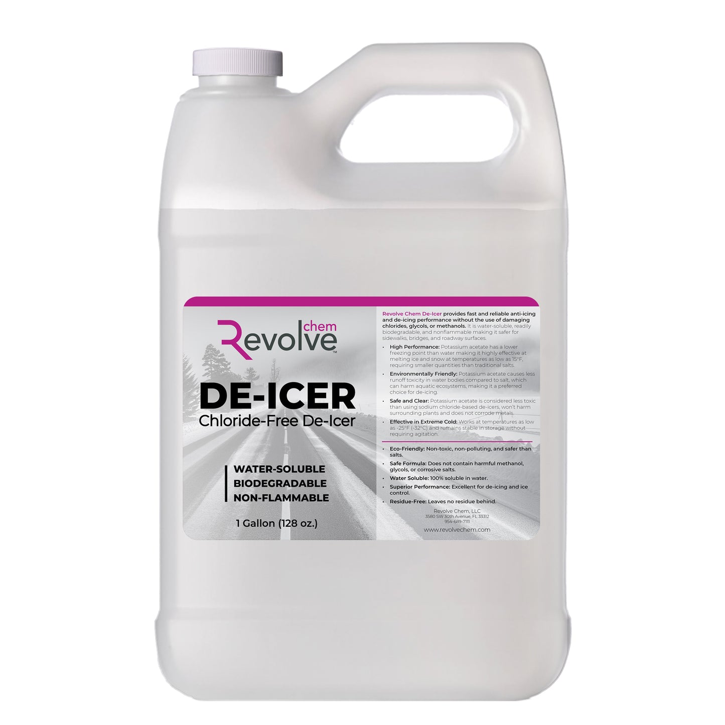 1 Gallon De-icer Chloride Free
