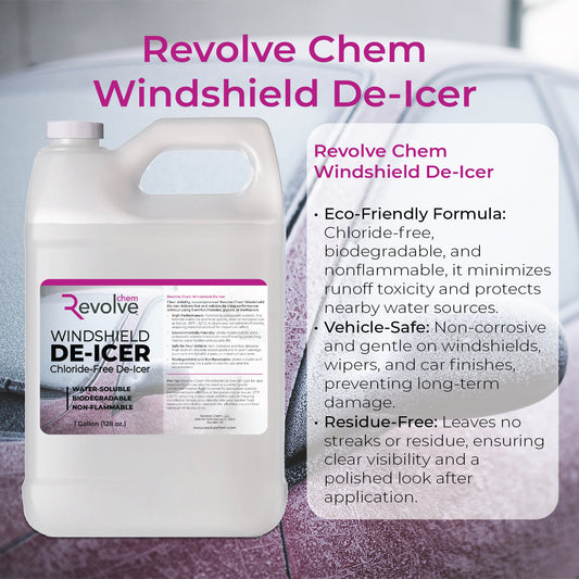 Fast-Acting Windshield De-Icer | 1 Gallon, For Ice & Snow