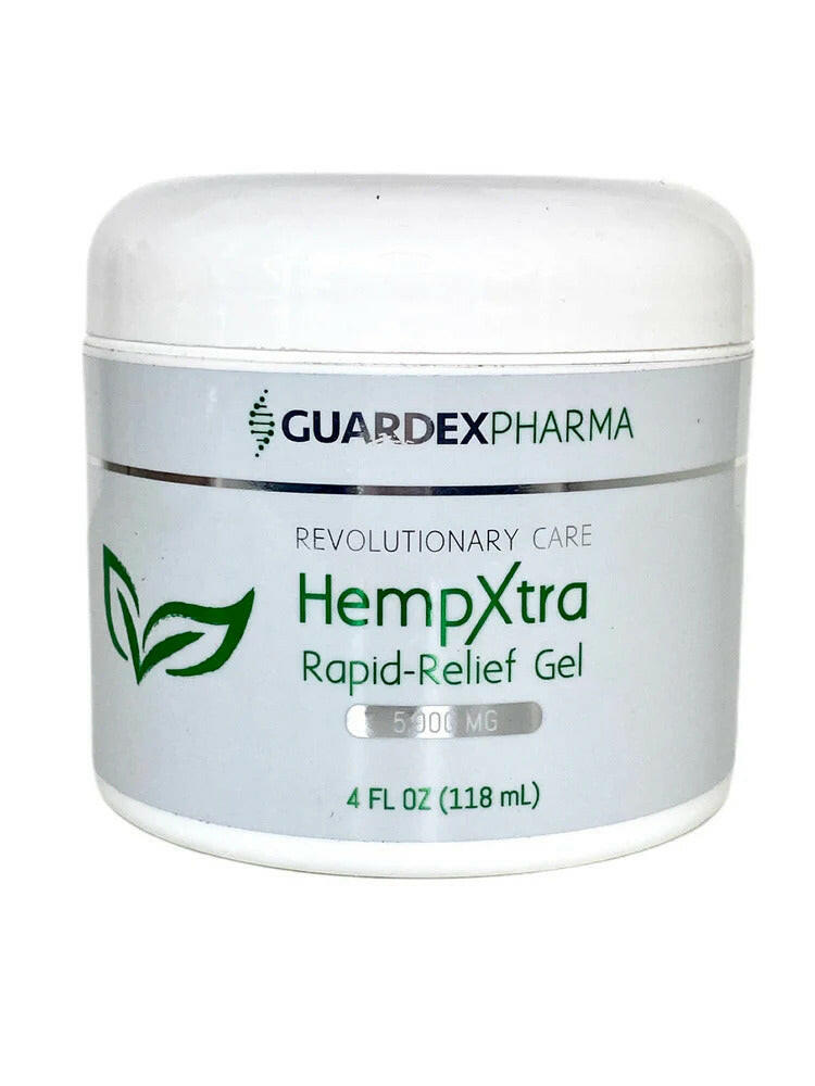 Discover the natural efficacy of HempXtra Rapid-Relief Gel, infused with 5000 mg of high-quality hemp extract. Our 4 oz gel offers fast, effective relief, perfect for managing daily stress and discomfort. Made with natural ingredients and DMSO for quick absorption. Experience the ease and power of natural relief.