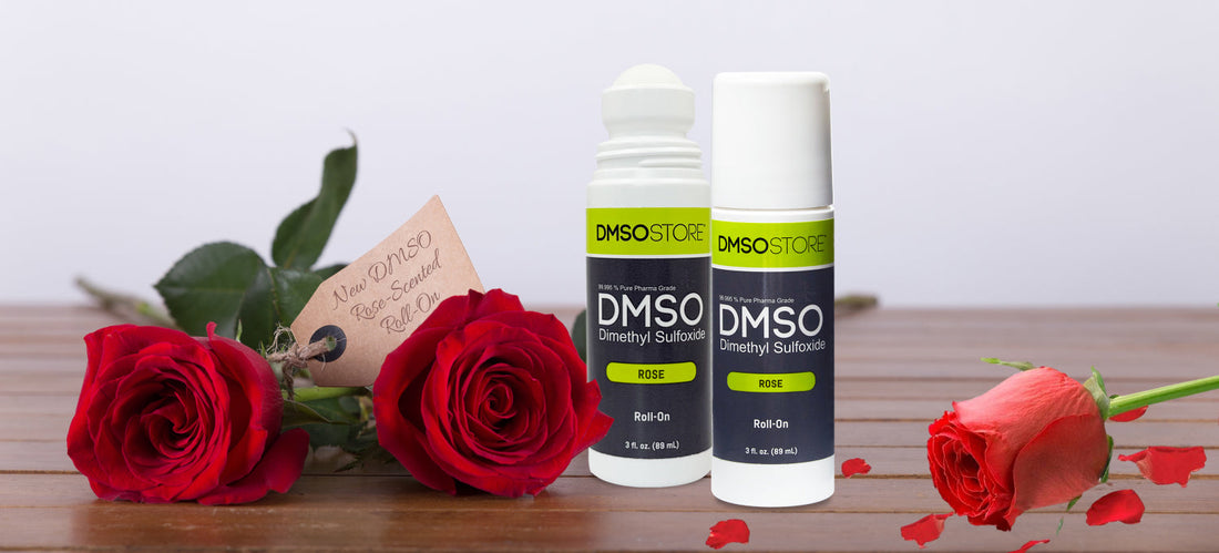 All the benefits of DMSO + Rose oil for your joint and muscle support