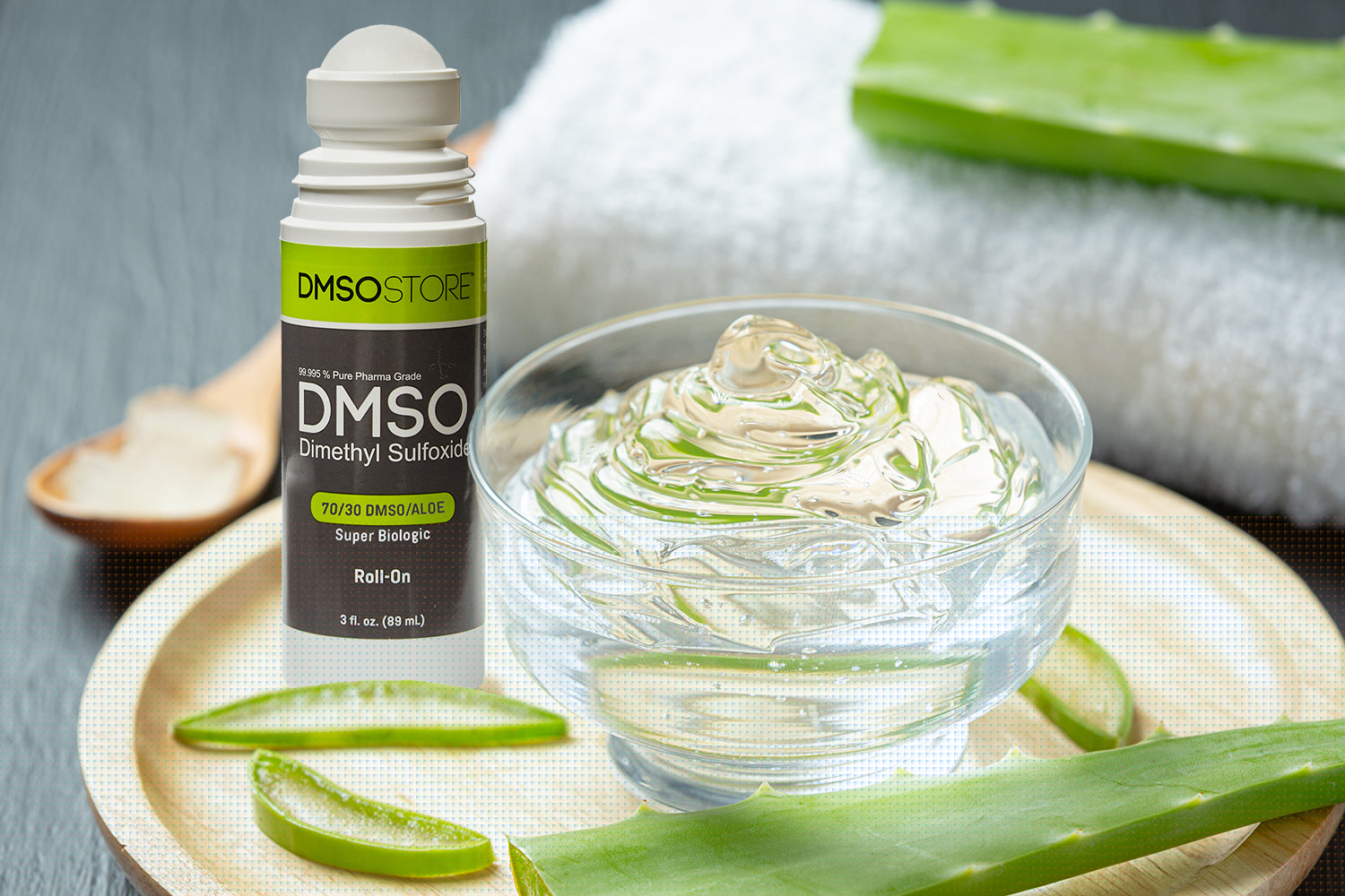 DMSO 70/30 Aloe Vera Roll-On Collection