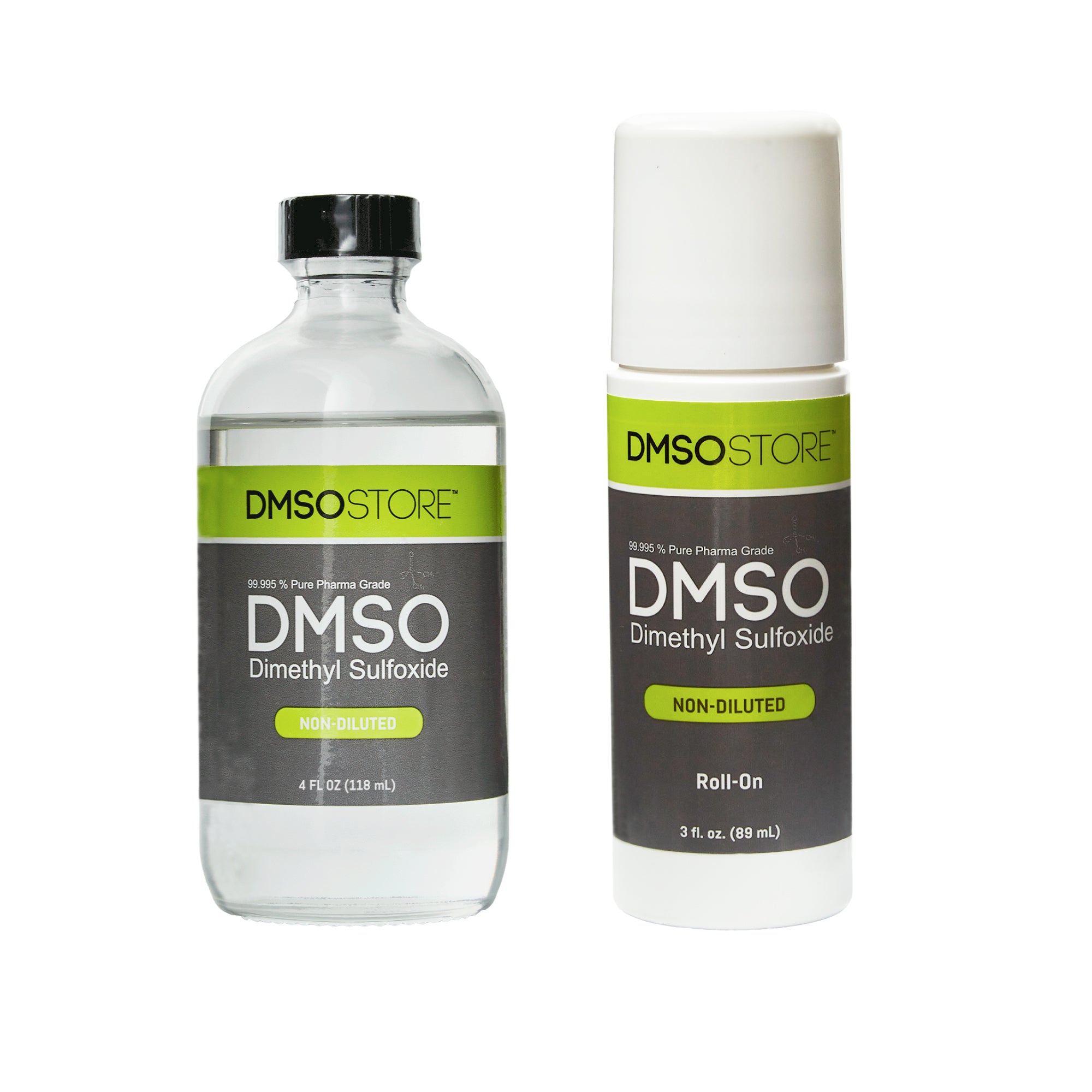 DMSO Liquid & Roll-On Set for Joint & Muscle Support | 99.995% Pure ...