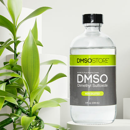 DMSO 8 oz. Non-diluted Low Odor Pharma Grade Liquid Dimethyl Sulfoxide 2 Bottles