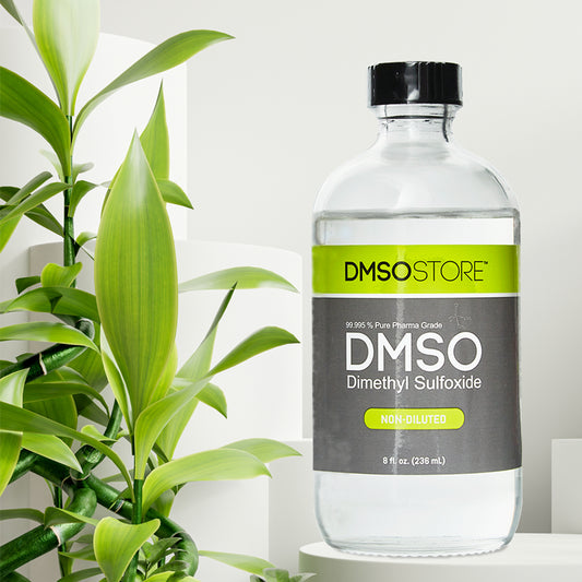 DMSO 8 oz. Non-diluted Low Odor Pharma Grade Liquid Dimethyl Sulfoxide 2 Bottles