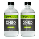 DMSO 4 oz. 2 Glass Bottles Non-diluted 99.995% Low Odor Pharma Grade Liquid Dimethyl Sulfoxide