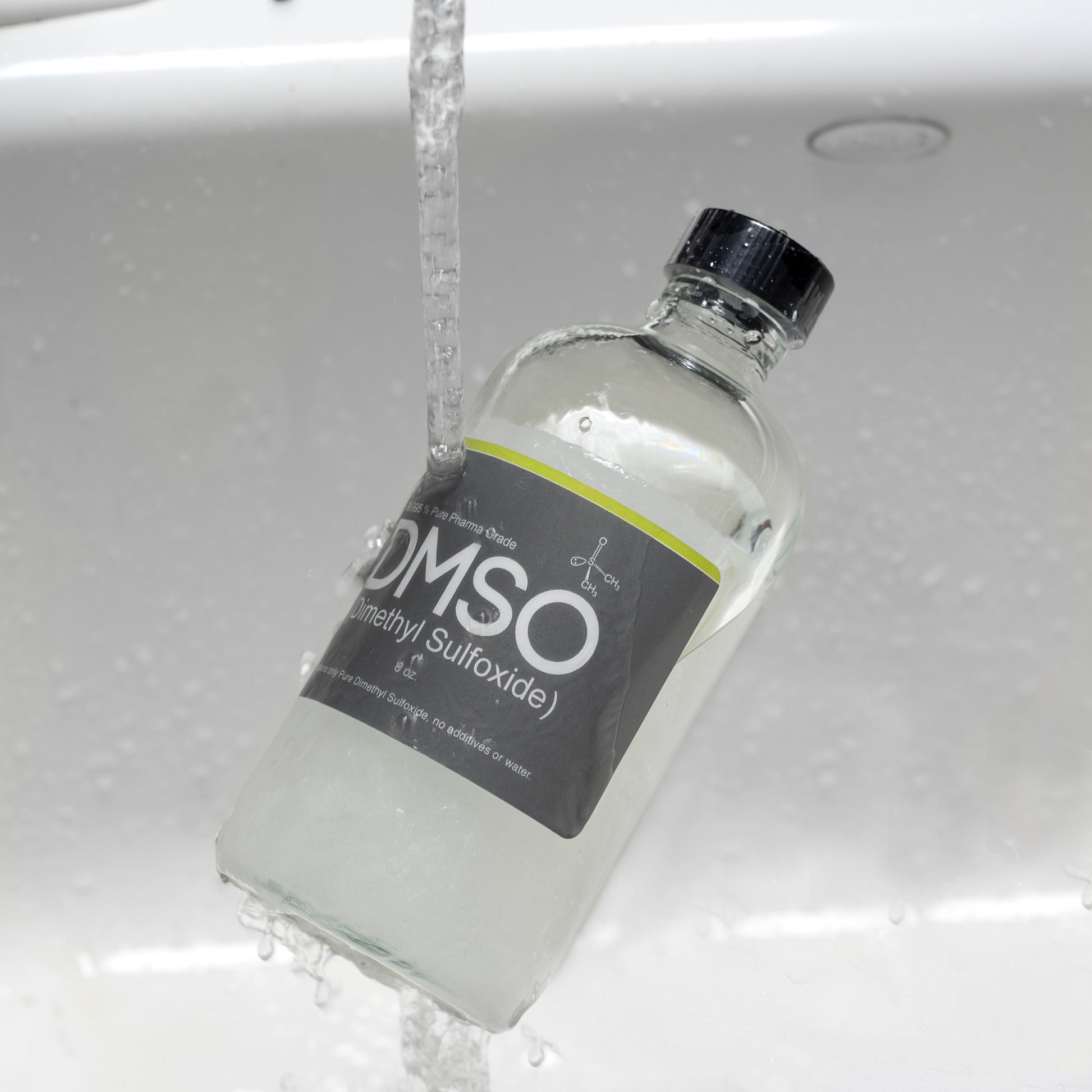 DMSO Liquid Glass Bottle Non-Diluted 99.9995% Dimethyl Sulfoxide 