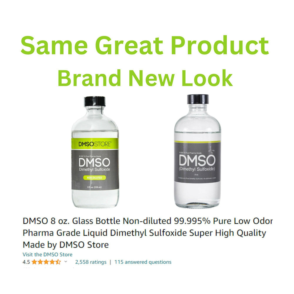 DMSO Pharmaceutical Grade 99.9% Ph. EUR. 8.45 fl oz - 250ml, Pure Liquid  Dimethyl Sulfoxide Medical Grade in Amber Glass Bottle, Undiluted &  Odourless