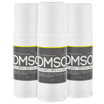 DMSO 70/30 3 oz. 3 pack Roll-on DMSO/ WATER 99.995% Low Odor Pharma Grade in BPA Free Plastic