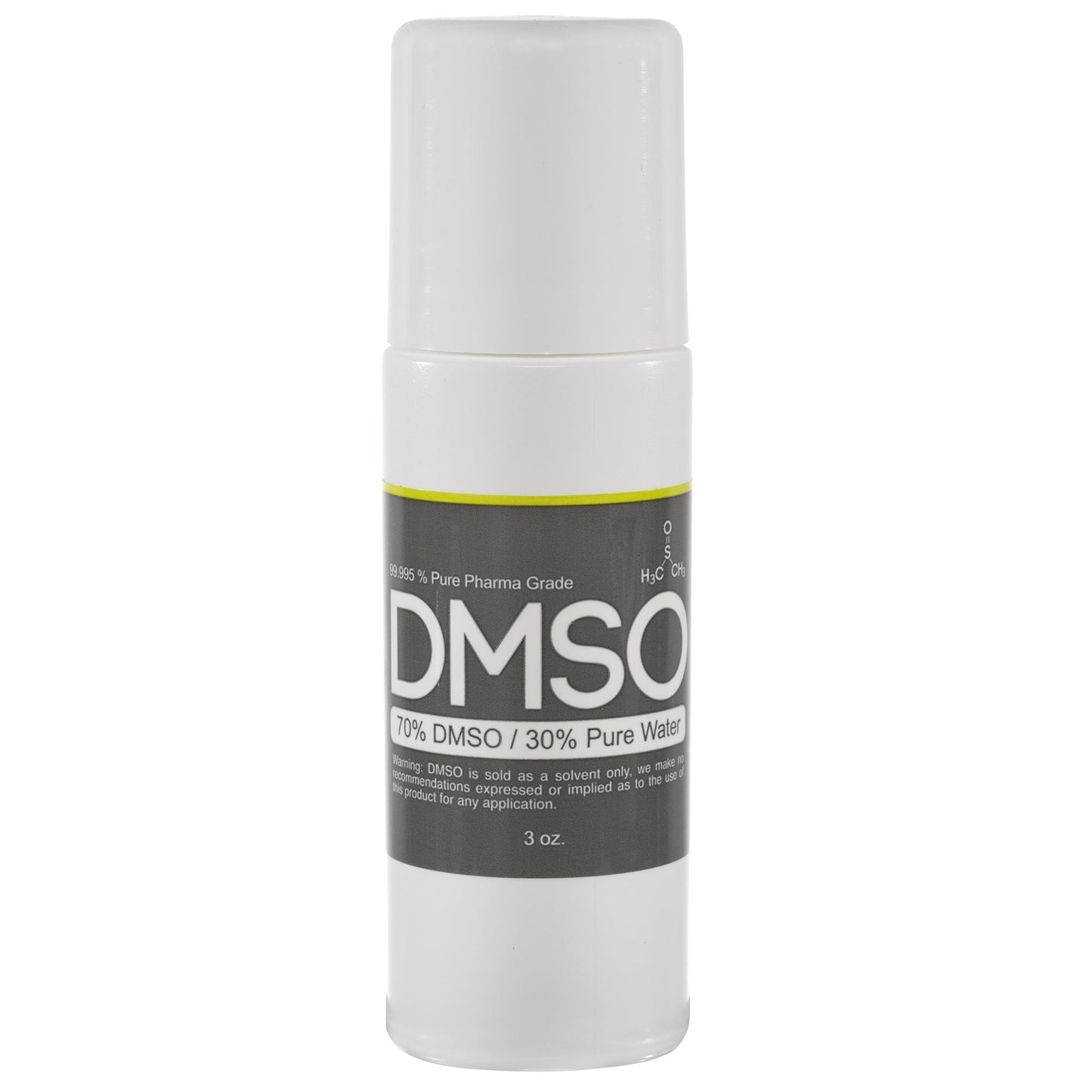 Potent odorless solvent DMSO 70% solution, versatile application in labs, industries and hobbies. 3oz bottle for easy storage and handling. Highly pure pharmaceutical grade dimethyl sulfoxide formulation with 30% deionized water - trusted for your needs. Buy now from a reputable supplier to experience the power of this remarkable universal solvent. One Bottle.