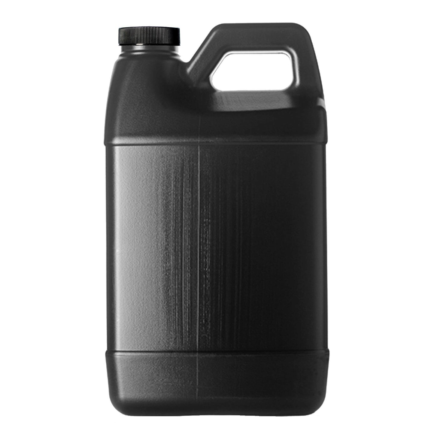 F-Style 38/400 Black 1 Gallon Bottle HDPE Jug w/ Child Proof Cap (128oz)