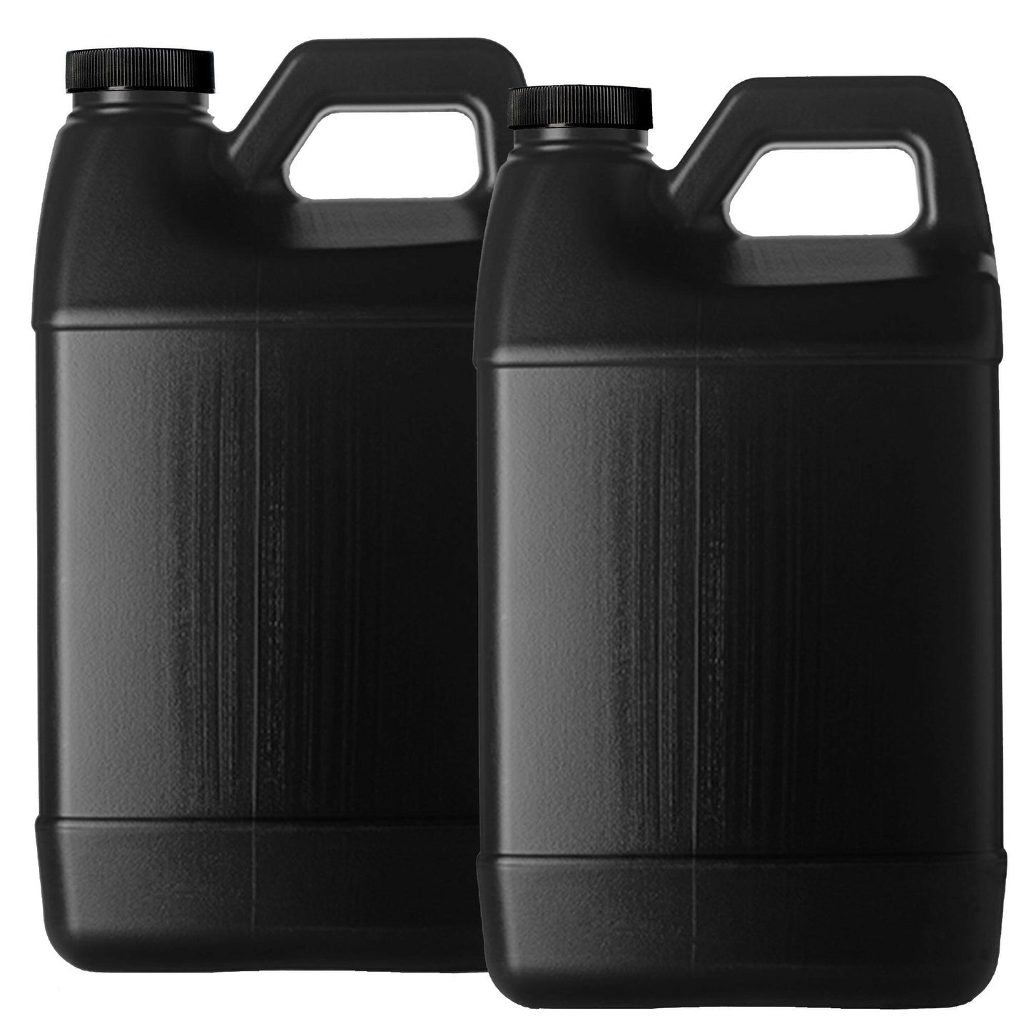 F-Style 38/400 Black 1 Gallon Bottle HDPE Jug w/ Child Proof Cap (128oz)