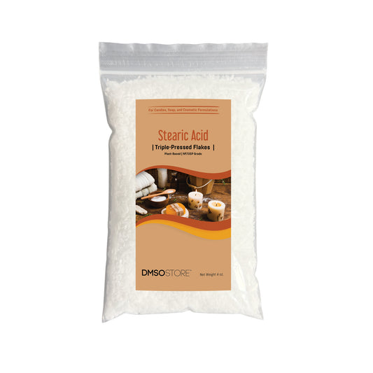 Stearic Acid Flakes 4 oz. Triple Pressed NF/USP Food Grade
