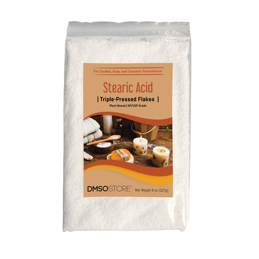Stearic Acid Flakes 8 oz. Triple Pressed NF/USP Food Grade