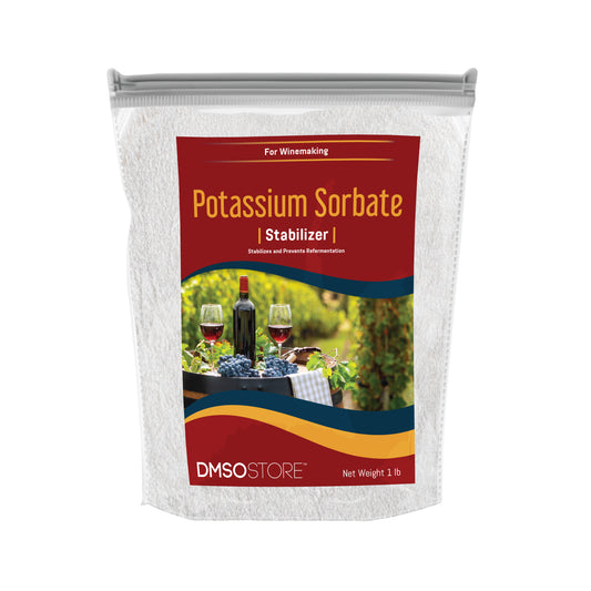 Potassium Sorbate 1 lb - Food Grade Preservative for Winemaking & Food