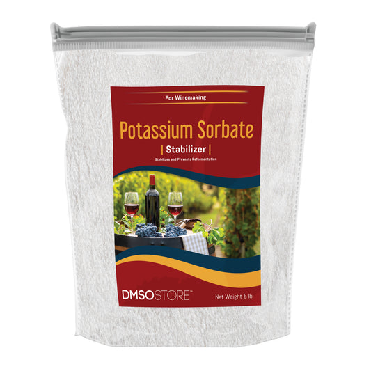 Potassium Sorbate 5 lb - Food Grade for Winemaking & Food Preserver