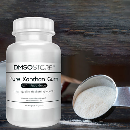 Pure Xanthan Gum Powder - Gluten-Free Thickener and Stabilizer 8 oz.