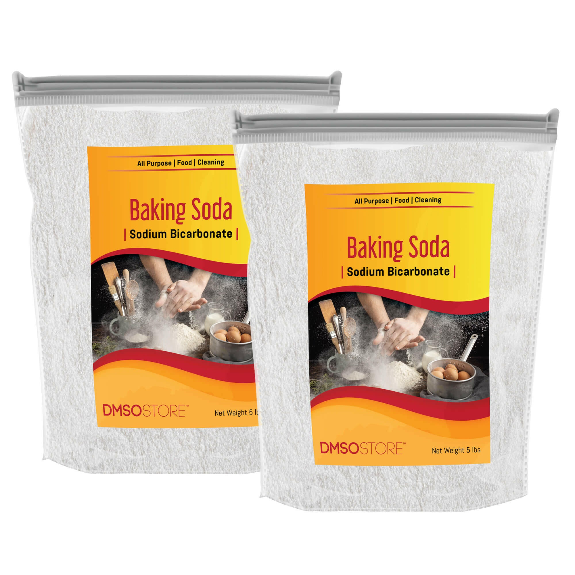 Sodium Bicarbonate 100% Baking Soda Food Grade, 5 KG Reusable Bucket, OZ Stock E - Foto 9