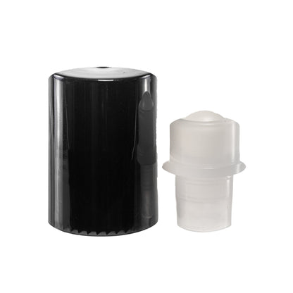Refillable 10ML Glass Roll on bottle| Plastic Roller Ball and Droppers 6 ct. - dmsostore