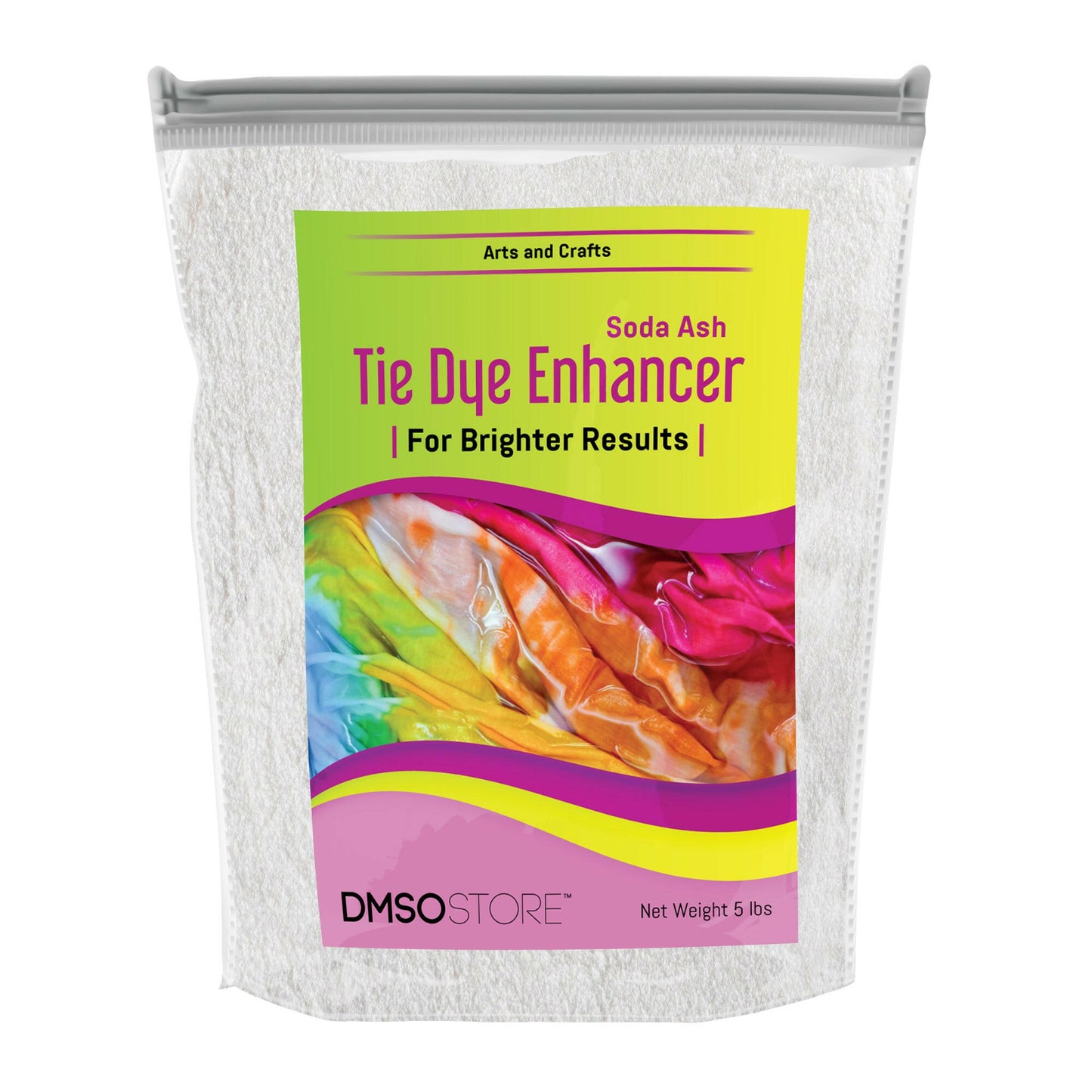 Tie Dye Enhancer 5lb. Soda Ash | DIY Projects, Arts and Crafts-Dense Sodium Carbonate