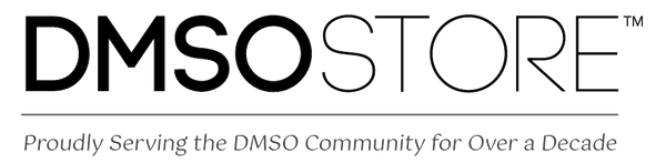 DMSO Store logo with tagline 'Proudly Serving the DMSO Community for Over a Decade'.