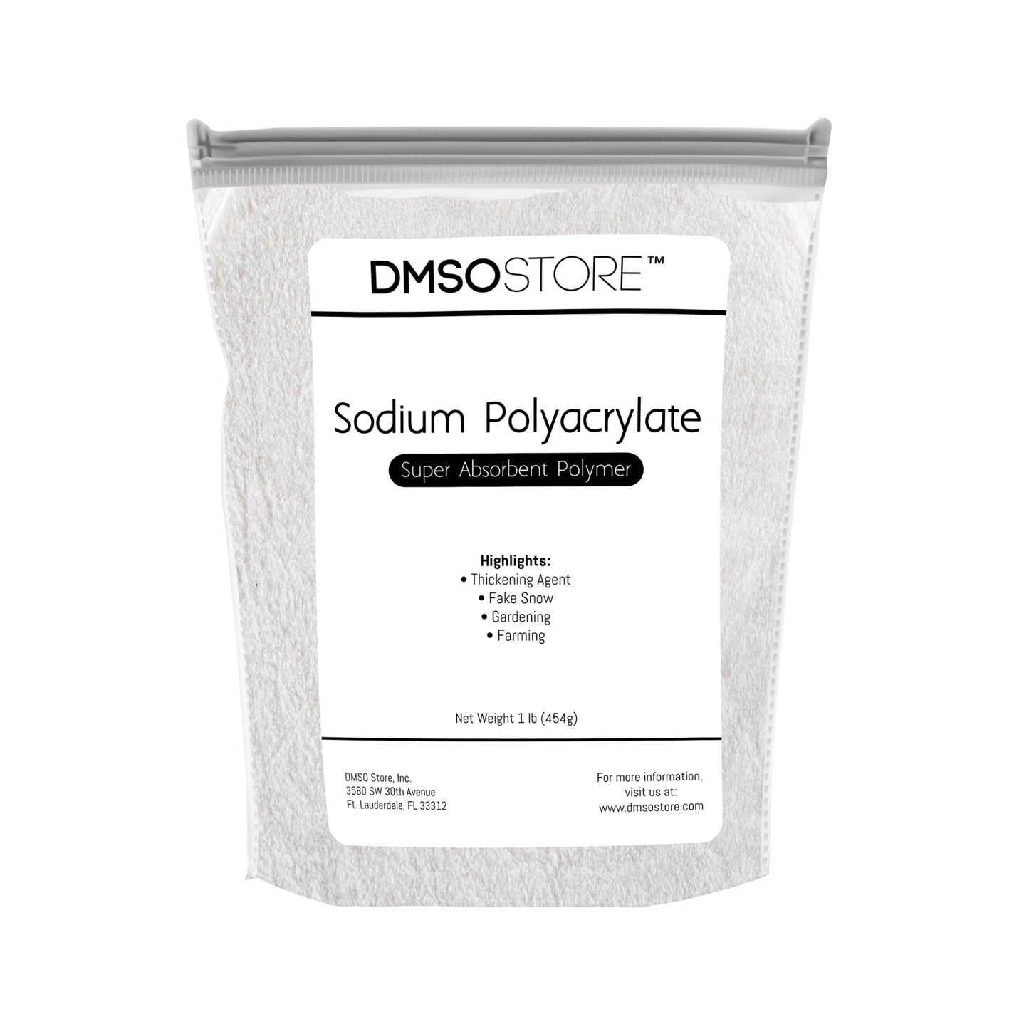 Super Absorbent Sodium Polyacrylate 1 lb.