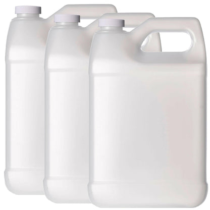 F-Style 38/400 Natural 1 Gallon Bottle HDPE Jug w/ Child Proof Cap (128oz)