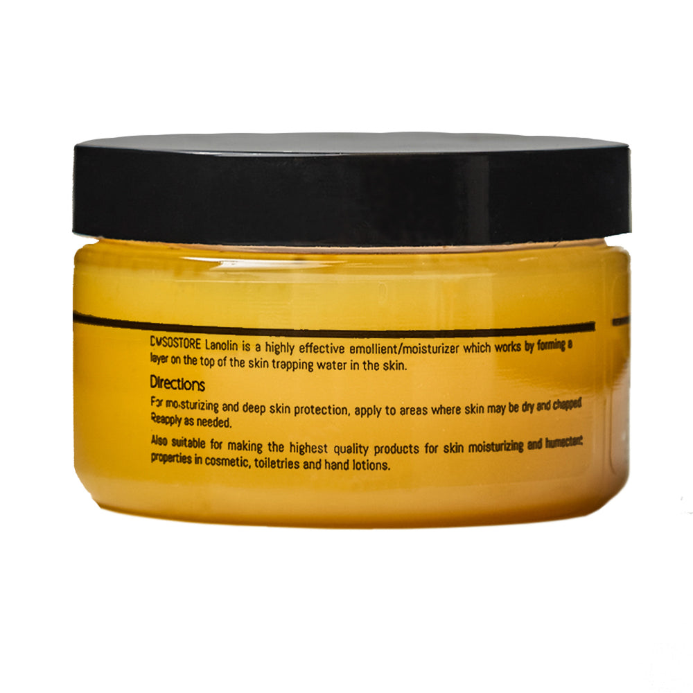 LANOLIN 4 oz. USP Grade Anhydrous Ultra Refined 100% Pure Skin Moisturizer