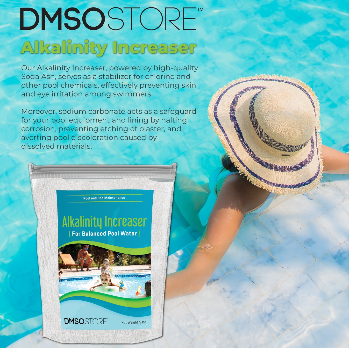 60 lb Soda Ash | Sodium Carbonate, Multipurpose Home & Garden