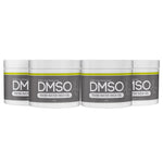 DMSO/Distilled Water 70/30 Gel 4 oz. 4 Jar Special 99.995% Low Odor Pharma Grade Dimethyl Sulfoxide in BPA Free Plastic
