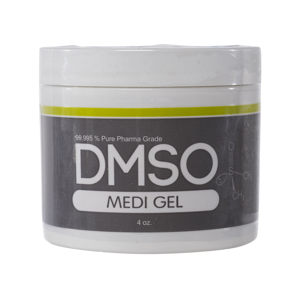 DMSO 4 oz. Gel Non-diluted 99.995% Low Odor Pharma Grade Liquid Dimethyl Sulfoxide in BPA Free Plastic