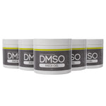 DMSO 4 oz. Gel Five Jar Special Non-diluted 99.995% Low Odor Pharma Grade Dimethyl Sulfoxide in BPA Free Plastic