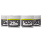 DMSO 4 oz. Gel Four Jar Special Non-diluted 99.995% Low Odor Pharma Grade Liquid Dimethyl Sulfoxide in BPA Free Plastic