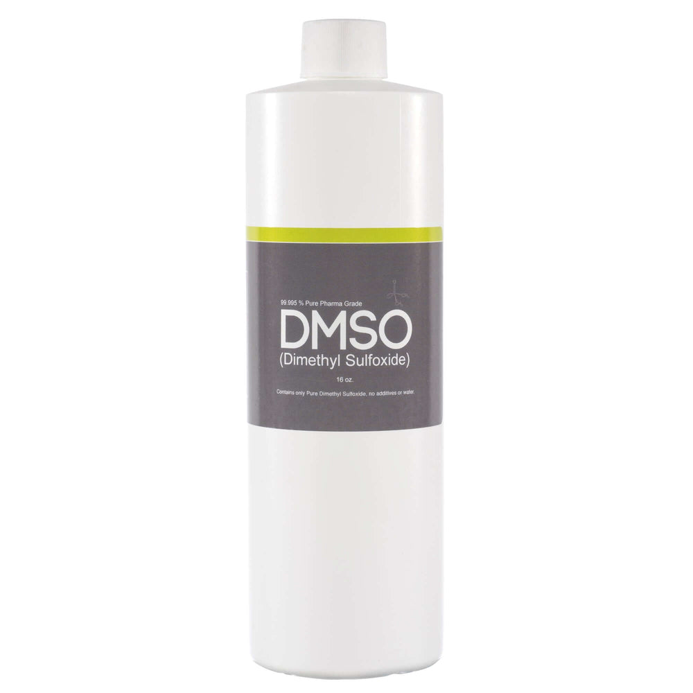 DMSO 16 oz. Non-diluted 99.995% Low Odor Pharma Grade Liquid Dimethyl Sulfoxide in BPA Free Plastic