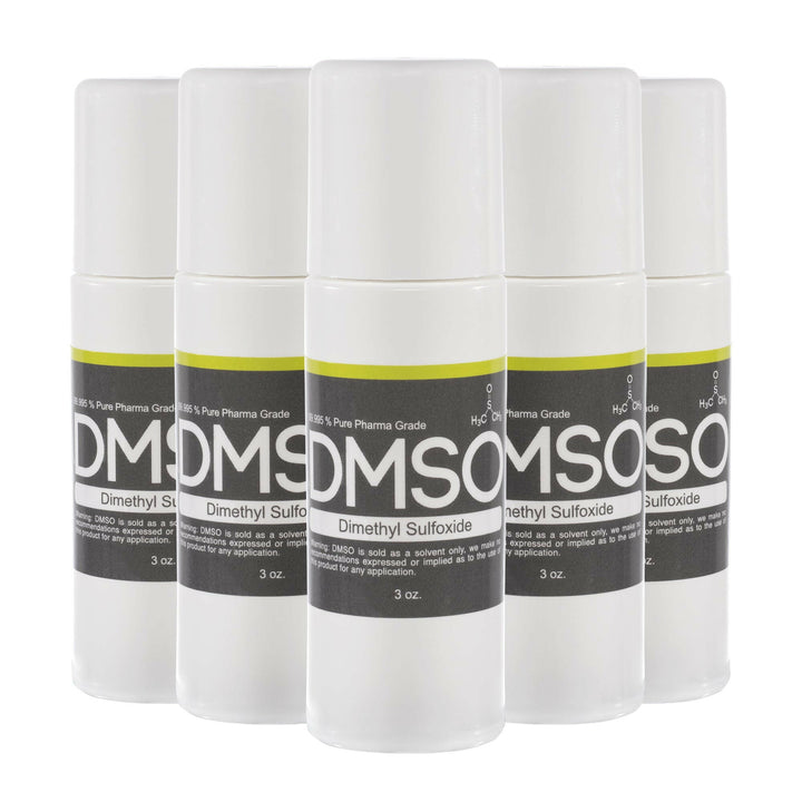 Roll-On DMSO: Peppermint, Lavender, and Rose Scented, Aloe/DMSO, Non ...