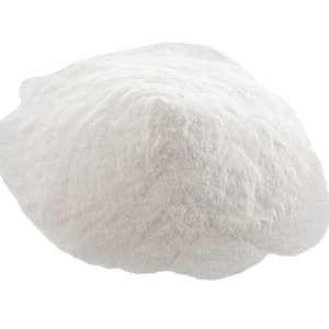 Mound of fine white powder. Image displayed to meant to show product and texture of the product.