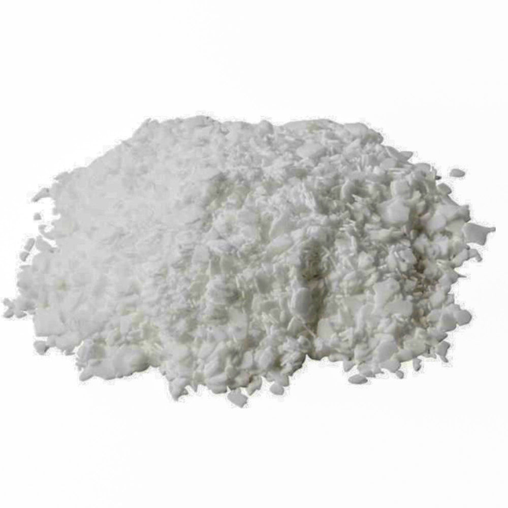 white flakey powder. Image displayed to meant to show product and texture of the product.