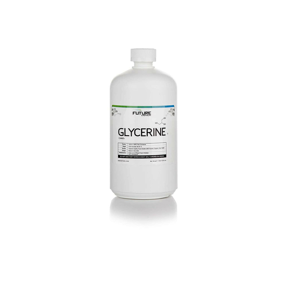 Chemtex Glycerine | Glycerol | Vegetable Glycerine | Non-GMO, Gluten &  Parabens Free 1L